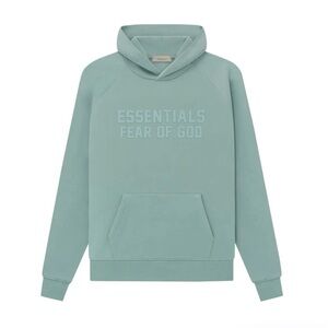 Men's Large Sea foam Essentials Hoodie